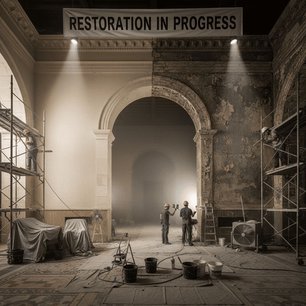 Interior premise restoration project